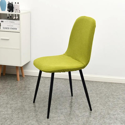 Elastic Backrest Cushion Set Household Curved Dining Chair Cover Universal Thickened Stool Cover