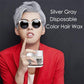 Silver Hair Wax Styling Pomade Temporary Dye Disposable Festival Fashion Molding Coloring Mud Cream
