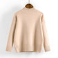 Women's Loose Wild  Warm Thick  Autumn Winter Turtleneck Sweater