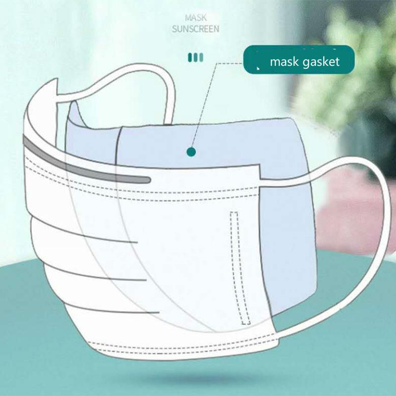 Protection upgrade 50pcs Disposable mask anti-spray + mask gasket anti-spray protection Mask filter