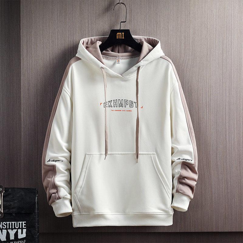 Sweater Men's Hooded 2021 New Spring and Autumn Loose Jacket Casual Autumn Clothes