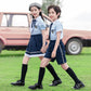 Kindergarten Uniforms Summer 2021 Summer Primary School Students Short-sleeved School Uniform Suit British College Style Class Clothes