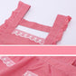 Apron Women's Double Layer Anti-oil Princess Waist Skirt Kitchen Smock Adult Housework Overalls Cute Maid Apron Ruffle