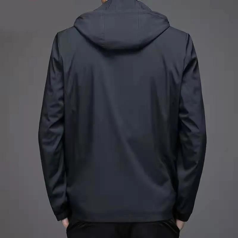 Men's Jacket Male Autumn 2021 New Men's Sports Casual Jacket Male Hooded