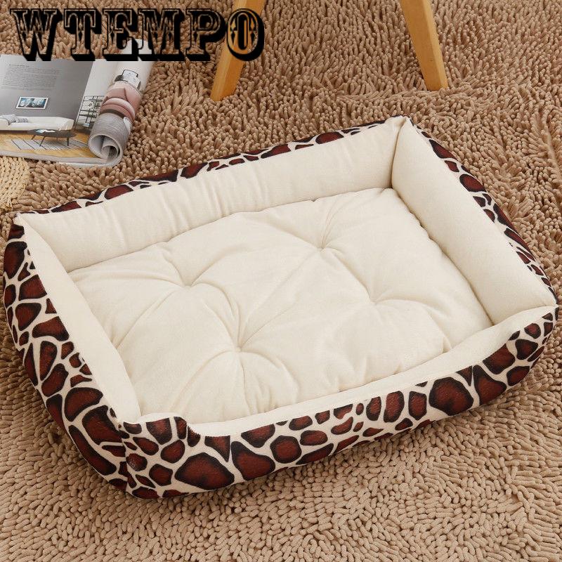Dog bed winter warm dog cat puppy fashion comfortable soft padded pet cushion mat