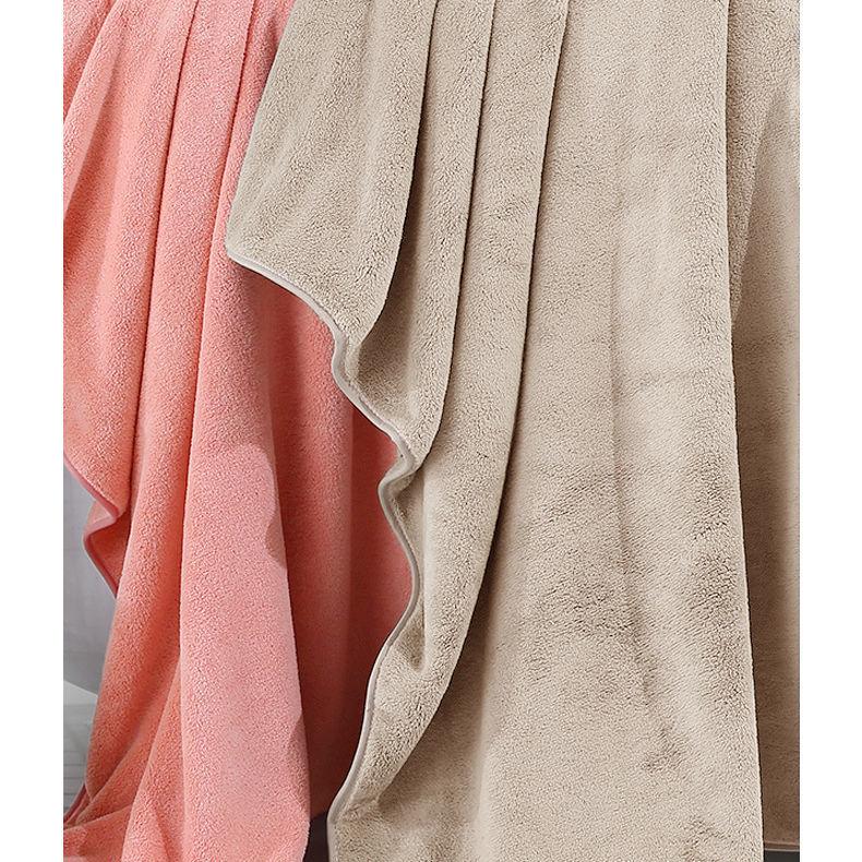 Increase Thick Coral Fleece, Skin-friendly Soft Bath Towel, Strong Water Absorption Can Be Used In All Seasons, No Shed, No Fading Portable Bath Towel