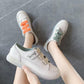Women's Shoes Velcro Small White Shoes Ladies Soft Sole Sneakers All-match Korean Style Student Flat Casual Board Shoes