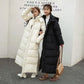 Ankle-length Cotton-padded Jacket Women Korean Style Loose Down Padded Jacket