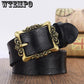 High Quality Luxury Women belt leather female waist strap top pin buckle belts waistband