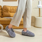Cotton Shoes Autumn and Winter Bag with Indoor Home Couple Warmth and Thick Cotton Shoes