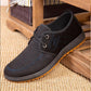 Spring and Autumn Beef Tendon Sole Old Beijing Cloth Shoes Breathable Non-slip Lace-up Casual Shoes