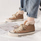 Winter Cotton Shoes Women Korean Version of Wool Shoes Warm and Velvet Thick High-top Canvas Shoes