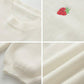 Fruit Embroidered Loose Sweater Women's Long-sleeved Round Neck Pullover Sweater Wild