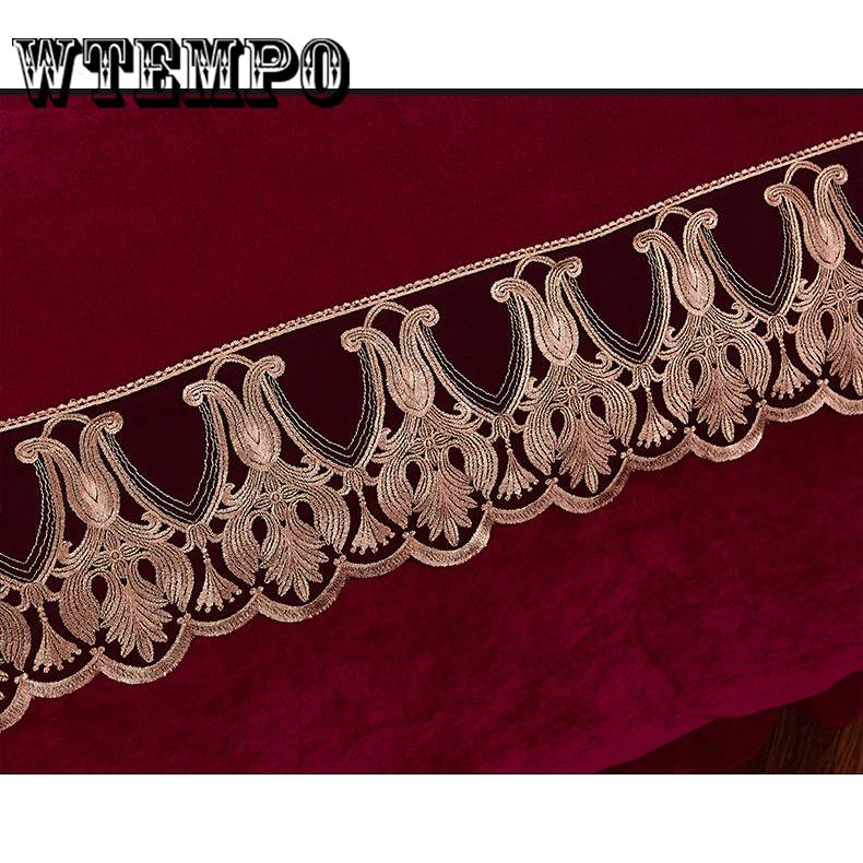 Bedding Set 4pcs/set Lace Duvet Cover Flat Sheet Pillowcase Flannel Winter Warm Bed Linen