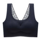 Seamless Beautiful Back Bra Sports Underwear Women's Vest Bra Gather No Steel Ring Breathable Thin Section Breast-receiving Bra