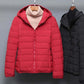 Autumn and Winter Women's Short High-end Seamless Lightweight Down Jacket