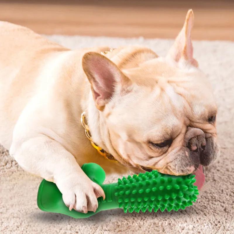 Dog Teething Stick Bite Resistant Sound Teeth Cleaning Pet Toy for Golden Retriever Puppies Large Dogs Teddy Chewing Toys Dog Cats Grind Teeth Toy