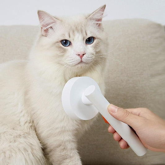 Cat Comb Grooming Length and Short Hair British Short Puppets Shed Hair Combing Brush Floating Hair Remover Pet Cat Supplies Pet Matted Hair Cleaner