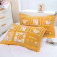 Special Offer Clearance Cotton Three-layer Gauze Four Seasons Adult Couples High-end Pillow Towel Full Increase Genuine Pillow Towel