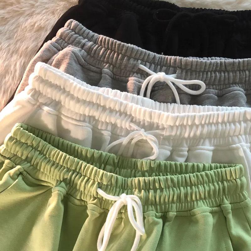 Summer Ins Loose Casual Shorts Sports Comfortable Breathable Five-point Pants Unisex Harajuku Style Student Soft Skin-friendly Pants