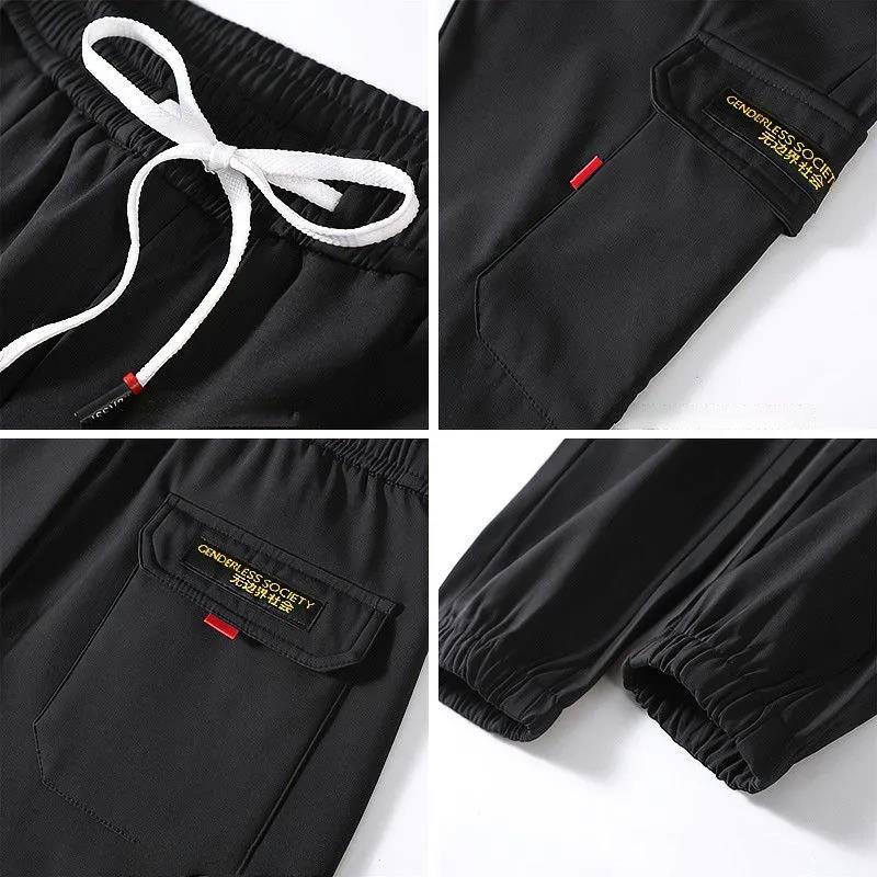 Autumn Overalls Loose Men's Leggings Pants Young Students Trousers Casual Pants