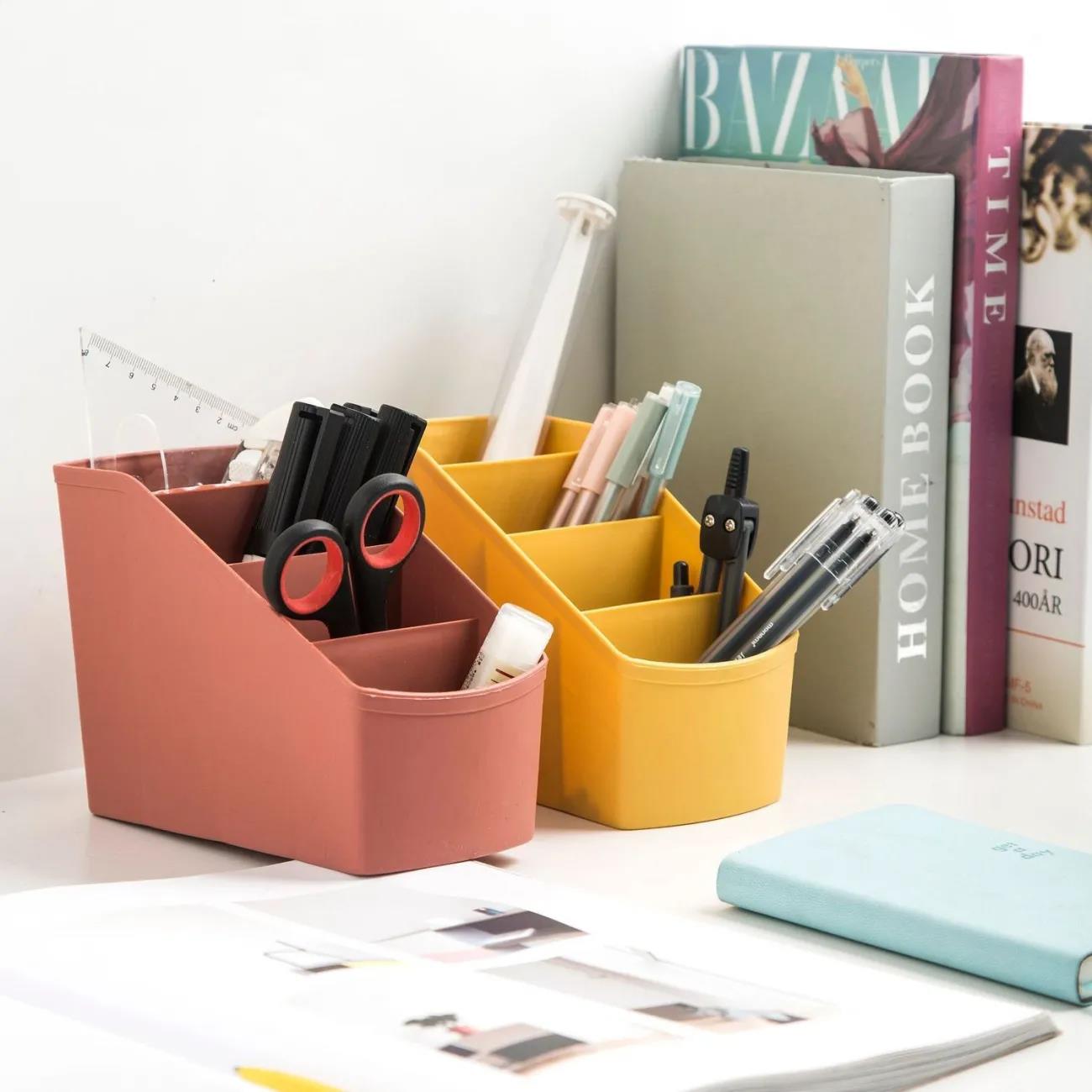 Storage Box Multifunctional Sundries Desktop Ins Cosmetics Small Objects Jewelry Storage Box Kitchen Storage Large Capacity