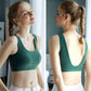 Pure Cotton Beauty Back Big U-shaped Sports Vest Fitness Bra Yoga Underwear Women's No Steel Ring Tube Top Gather Anti-failure Sports Underwear