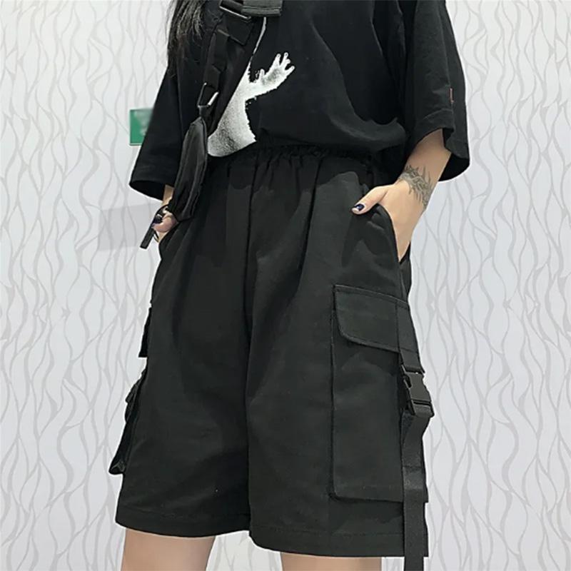 Shorts Women's Loose Trend All-match Thin Wide-leg Five-point Pants Overalls Shorts Women's Summer