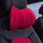 Pure Color Car Neck Pillow Seat Support Pillow Breathable Spine Protection Tool for Car SUV RV  Truck