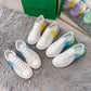 Female Gradient Color Small White Shoes Ladies Personality Casual Shoes Spring and Autumn Students Korean Version All-match Thick Bottom Shoes