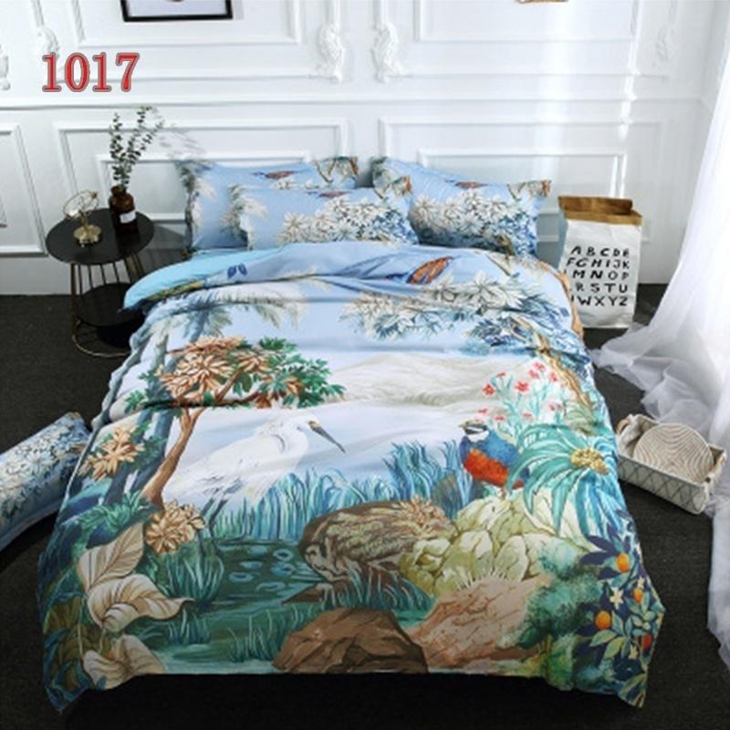 WTEMPO Airdom New Design 3D Bedding Set Bohemia Printed Bedspread Queen King Polyester Bedding 3pcs