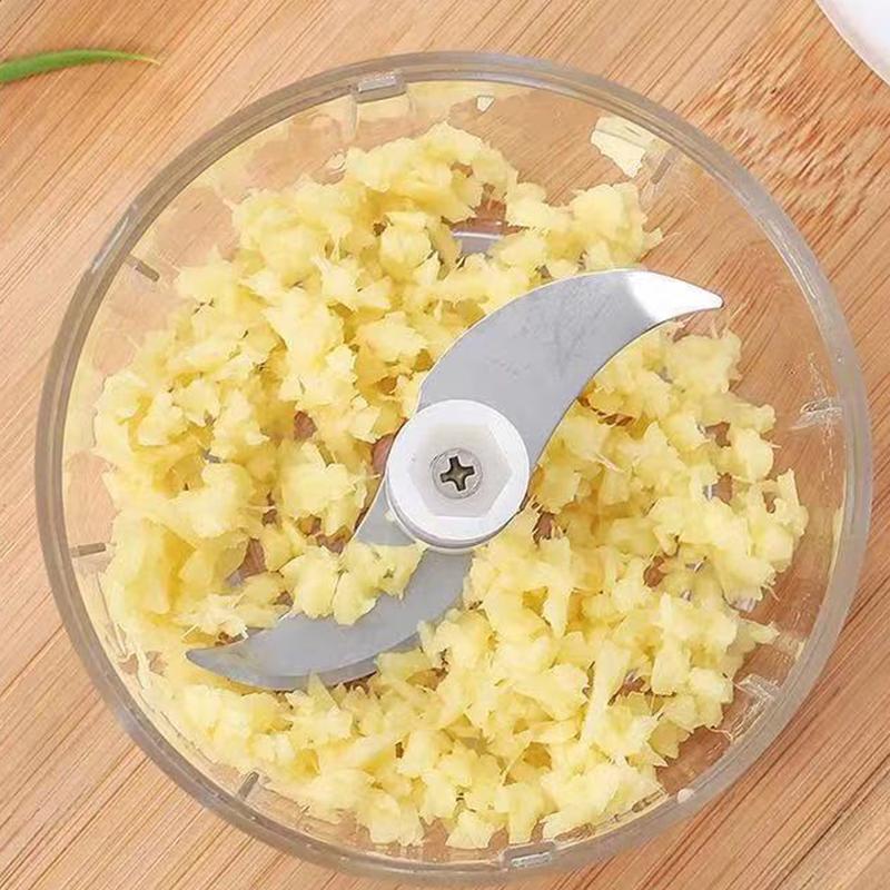 Multi-function Vegetable Grinder Wireless Press Machine Garlic Masher USB Charging Electric