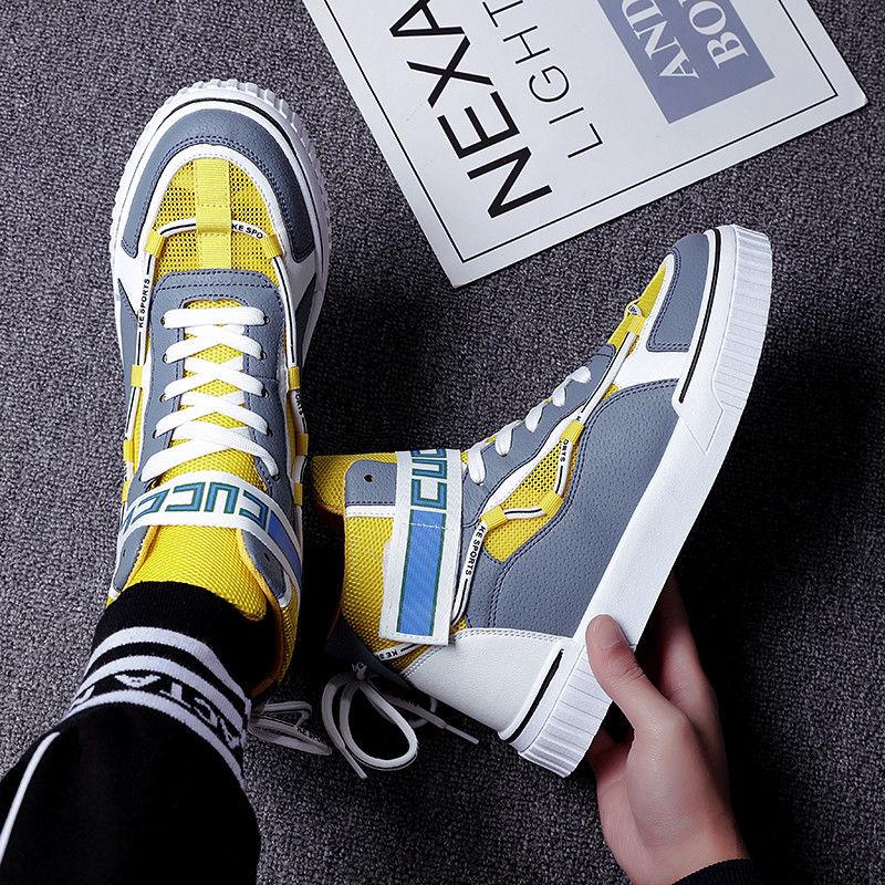 Men 'S Tide Cool High -Top Aj Skateboard Shoes High Quality Sports Running Sneakers Basketball Boots