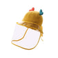 Baby Out Protective Cover Baby Anti Droplet Cap Winter Children's Mask Wool Protective Cap Wind Proof Detachable