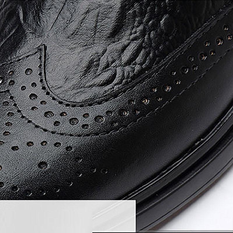 Martin Boots Men's Real Cowhide Mid-cut Boots Men's Casual Shoes Business Shoes Men's Boots Black Shoes Plush Shoes