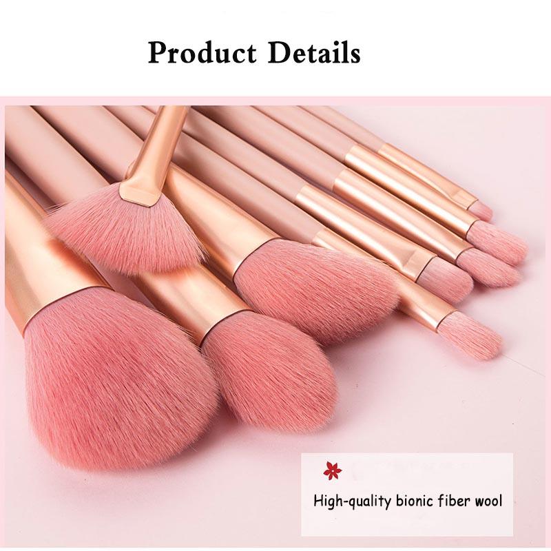 9pcs Makeup Brushes Set Green Health & Beauty Eye Shadow Brush Foundation Powder Eyeliner Eyelash Lip Make Brush Cosmetic Makeup Tools