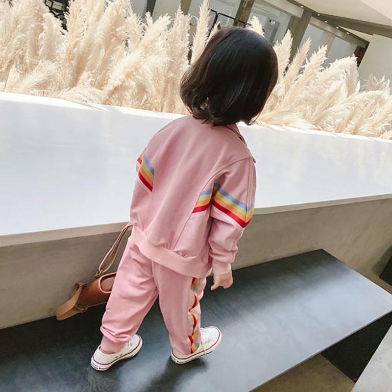 Girls and Boys Suits Children's Clothes Baby Girls Sports Suits Children's Clothes Spring and Autumn Clothes Two-piece Casual Sets