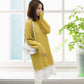 Pofulove 6 Colors Women Chic Pullover Sweater Dress  Half-Turtleneck Lace Knitted Long Skirt