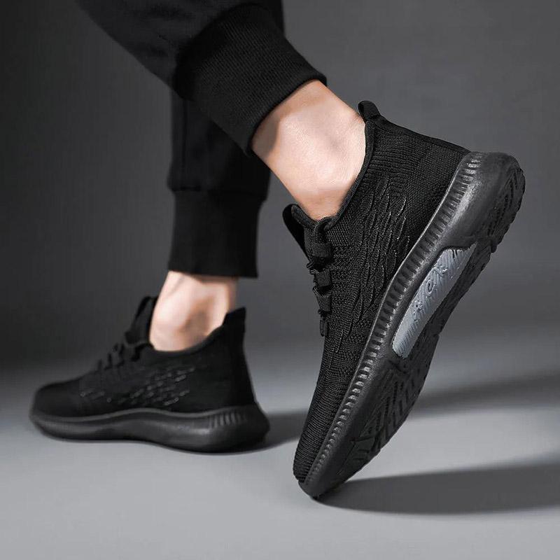 Men's Spring and Autumn Non-slip Breathable Thin Mesh Men's Shoes All-match Running Shoes Sneakers