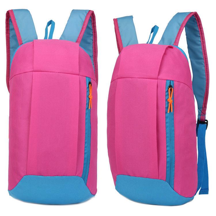 Backpack Men and Women Sports Bag Leisure Outdoor Travel Sports Mountaineering Bag Lightweight Small Backpack