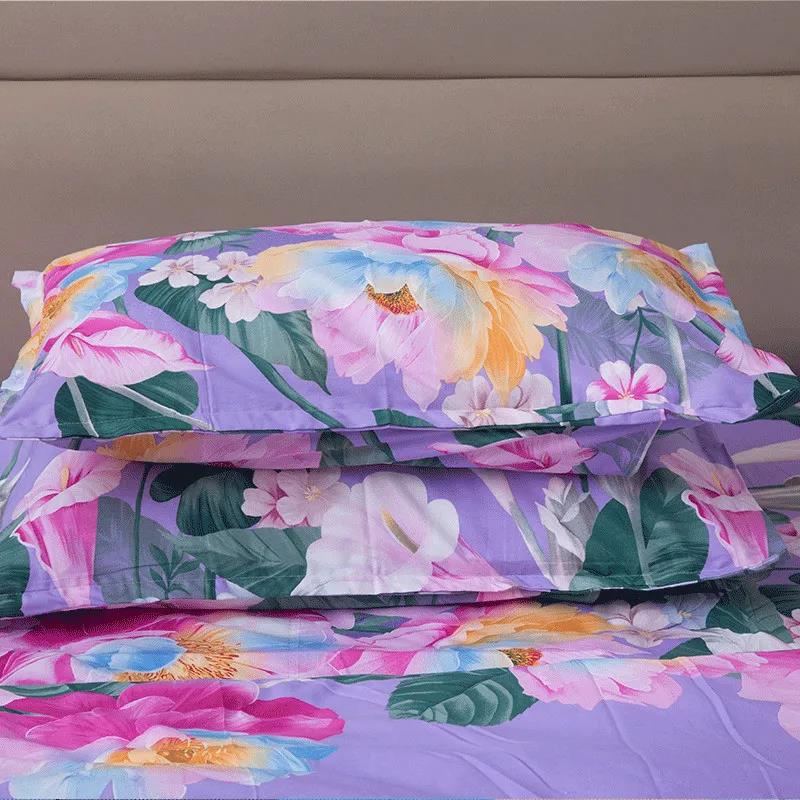100% Cotton Twill Pillow Cover Cotton Pillow Cover Sweat Absorbent Breathable Double Pillow Cover 48×74cm