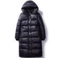 WTEMPO Winter Down Down Padded Jacket Women's Mid-length Over-the-knee Slimming Thin Cotton-padded Jacket