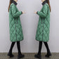 Cotton-padded Jacket Winter Coat In The Long Section of The Korean Version of The Large Size Loose Thick Down Padded Jacket Autumn and Winter
