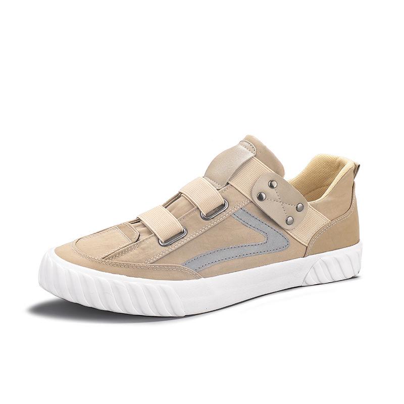 Men Canvas Shoes 2020 Comfortable Canvas Shoes Men Casual Shoes Male Flat Loafers Shoes Men Black