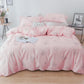 4pcs Cotton Bed Cover Bedding Sheet Sets Wedding Bed Sets