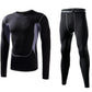 Fitness Clothes Men's Suits Quick-drying High-elastic Sports Tights Basketball Football Training Running Clothes