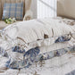 Pillowcase A Pair of Cotton Thickened Double Pillowcase Simple Printing Zipper Pillowcase