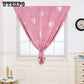 Modern Punch-free Velcro Small Curtain High Blackout Curtain Finished Children's Room Window Curtain