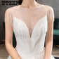 Vintage Vestido De Noiva Lace Wedding Dresses V-Neck tutu Wedding Gowns