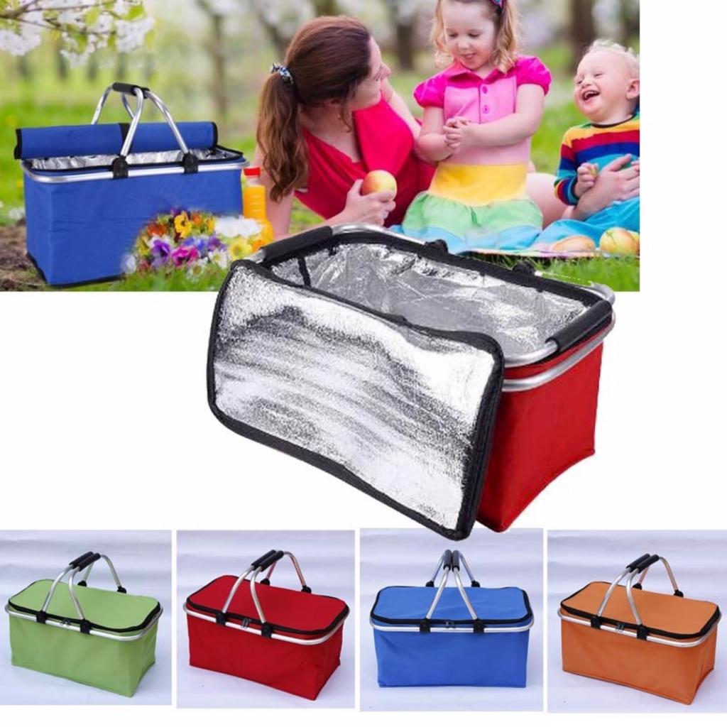 Portable Heat Preservation Basket Folding Picnic Basket